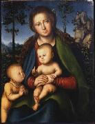 Madonna with Child with Young John the Baptist